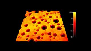 Thin film of Zein protein with cholesterol